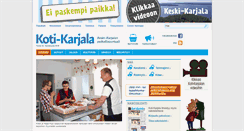 Desktop Screenshot of kotikarjala.fi