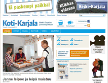 Tablet Screenshot of kotikarjala.fi